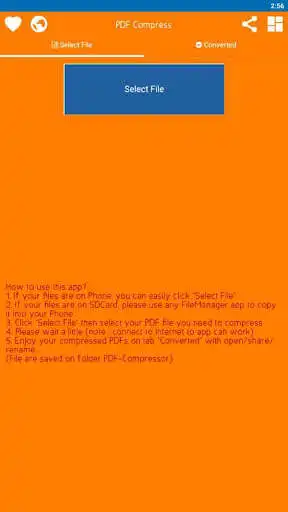 Play PDF Compressor - compress pdf file size  and enjoy PDF Compressor - compress pdf file size with UptoPlay