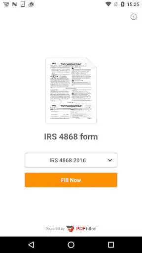 Play PDF Form 4868 for IRS: Income Tax Return eForm  and enjoy PDF Form 4868 for IRS: Income Tax Return eForm with UptoPlay