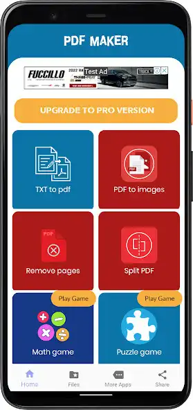 Play PDF Maker (txt converter)  and enjoy PDF Maker (txt converter) with UptoPlay
