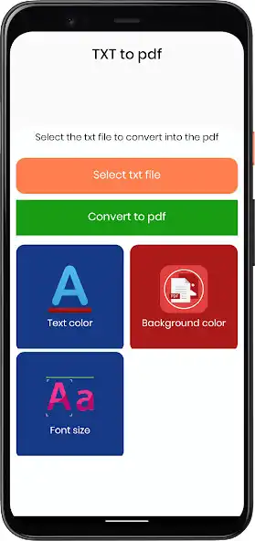 Play PDF Maker (txt converter) as an online game PDF Maker (txt converter) with UptoPlay