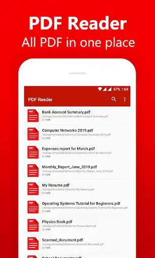 Play PDF Reader - 2 MB, Fast Viewer, Light Weight 2021  and enjoy PDF Reader - 2 MB, Fast Viewer, Light Weight 2021 with UptoPlay