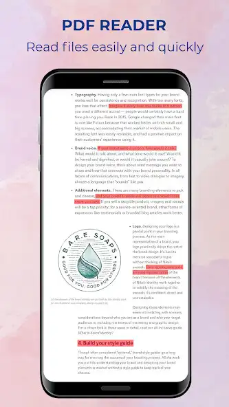 Play PDF Reader : Read All Document  and enjoy PDF Reader : Read All Document with UptoPlay