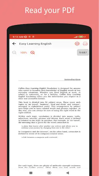 Play PDF Reader - View and Creator as an online game PDF Reader - View and Creator with UptoPlay