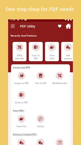 Play PDF Utility: Make, edit, view  and enjoy PDF Utility: Make, edit, view with UptoPlay