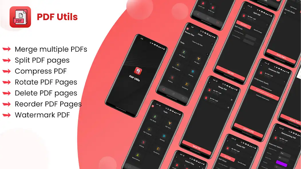 Play PDF Utils - Split,Merge  More  and enjoy PDF Utils - Split,Merge  More with UptoPlay