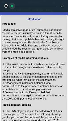 Play PEACE AND CONFLICT REPORTING as an online game PEACE AND CONFLICT REPORTING with UptoPlay