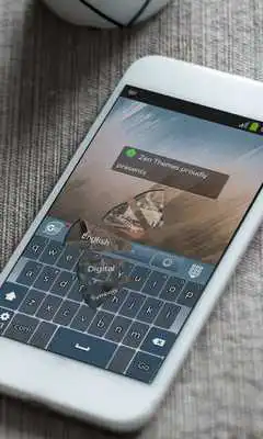 Play Peaceful city Keyboard Theme