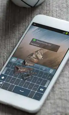 Play Peaceful city Keyboard Theme