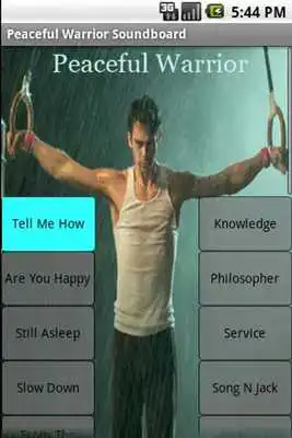 Play Peaceful Warrior Soundboard Play Peaceful Warrior Soundboard