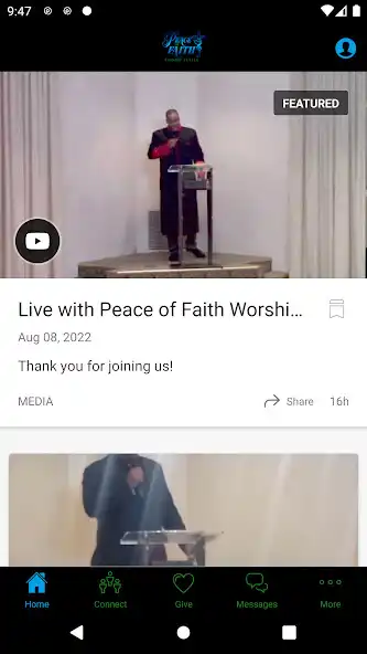 Play Peace of Faith Worship Center  and enjoy Peace of Faith Worship Center with UptoPlay