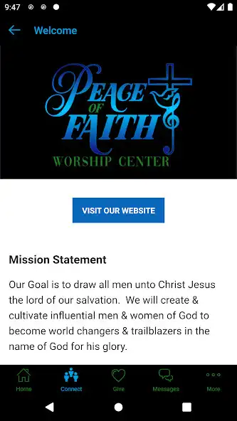 Play Peace of Faith Worship Center as an online game Peace of Faith Worship Center with UptoPlay