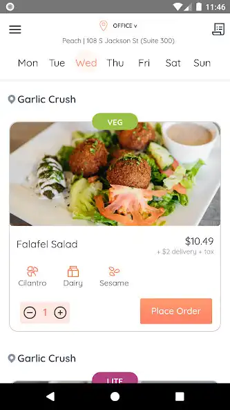 Play Peach - Office Lunch Services  and enjoy Peach - Office Lunch Services with UptoPlay