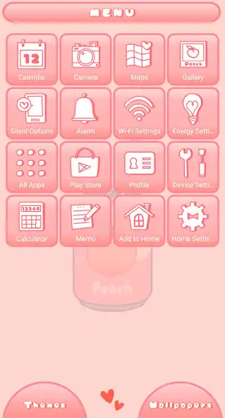 Play Peach Soda Theme +HOME as an online game Peach Soda Theme +HOME with UptoPlay