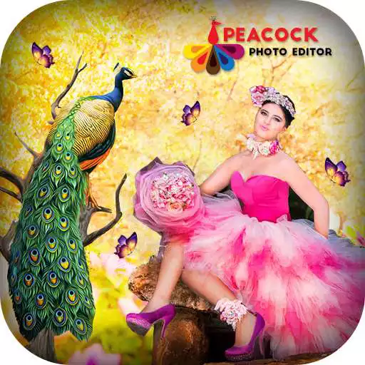 Free play online Peacock Photo Editor - Peacock Feather Editor  APK
