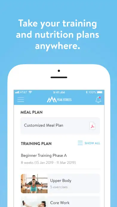 Play Peak Fitness App as an online game Peak Fitness App with UptoPlay