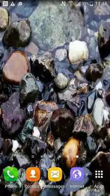 Play Pebbles Live Wallpaper