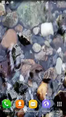 Play Pebbles Live Wallpaper