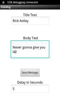 Play PebMsg