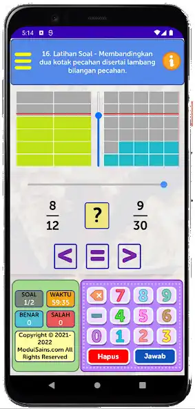 Play Pecahan Bagian 1 - lite  and enjoy Pecahan Bagian 1 - lite with UptoPlay