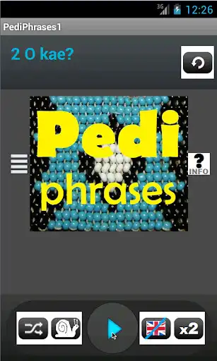 Play Pedi Phrases Language tutor  and enjoy Pedi Phrases Language tutor with UptoPlay