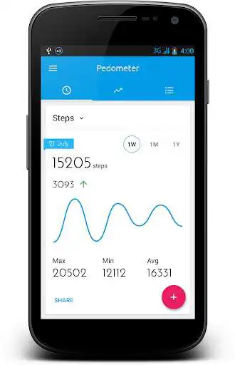 Play Pedometer and Step Counter for Walking and Running  and enjoy Pedometer and Step Counter for Walking and Running with UptoPlay