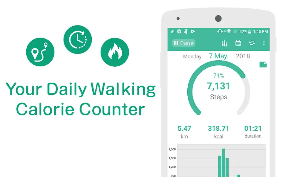 Play Pedometer - Step Counter Maipo  and enjoy Pedometer - Step Counter Maipo with UptoPlay