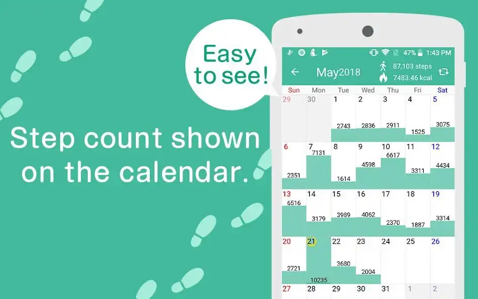 Play Pedometer - Step Counter Maipo as an online game Pedometer - Step Counter Maipo with UptoPlay