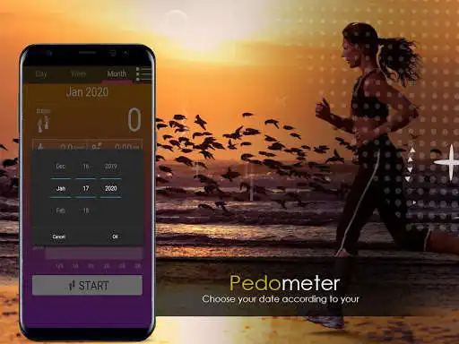 Play Pedometer - Step Counter & Tracker as an online game Pedometer - Step Counter & Tracker with UptoPlay