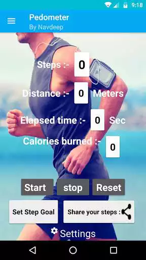 Play PEDOMETER - Steps, Distance, Calories Tracker  and enjoy PEDOMETER - Steps, Distance, Calories Tracker with UptoPlay