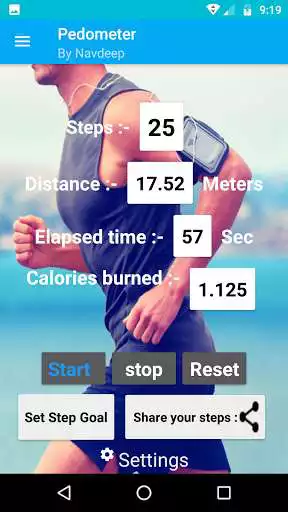 Play PEDOMETER - Steps, Distance, Calories Tracker as an online game PEDOMETER - Steps, Distance, Calories Tracker with UptoPlay