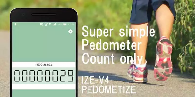 Play PEDOMETIZE - Simple Pedometer