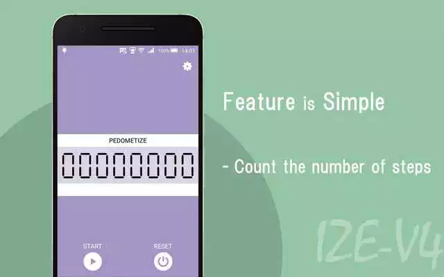Play PEDOMETIZE - Simple Pedometer