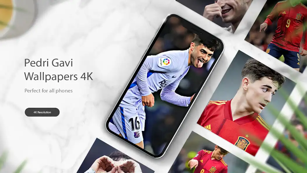 Play Pedri Gavi Wallpapers 4K  and enjoy Pedri Gavi Wallpapers 4K with UptoPlay