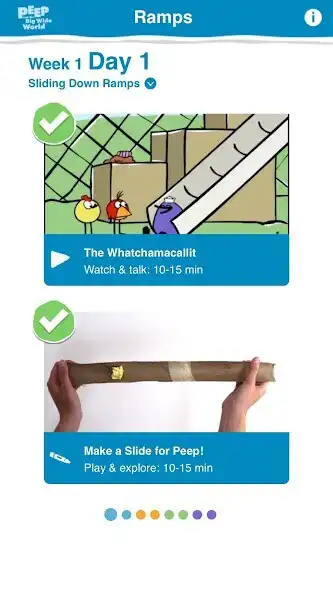 Play PEEP Family Science: Ramps  and enjoy PEEP Family Science: Ramps with UptoPlay