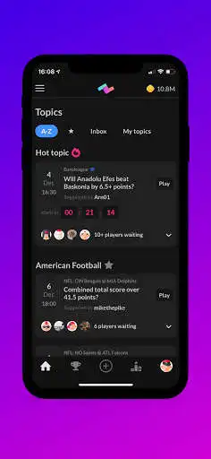 Play PeerBet - Sports prediction game  and enjoy PeerBet - Sports prediction game with UptoPlay
