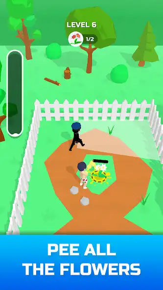 Play Pee Rush as an online game Pee Rush with UptoPlay