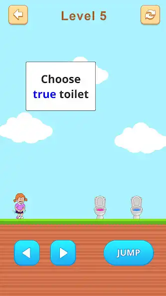 Play Pee Troll: Toilet Rush as an online game Pee Troll: Toilet Rush with UptoPlay