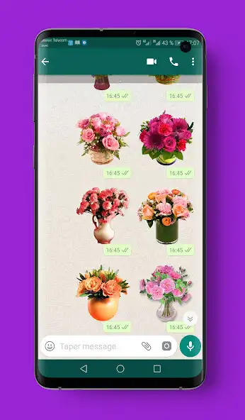 Play Pegatinas flores y rosas as an online game Pegatinas flores y rosas with UptoPlay