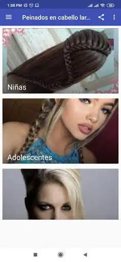 Play Peinados en cabello largo  and enjoy Peinados en cabello largo with UptoPlay
