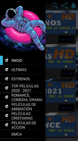 Play Peliculas Estreno - Cine  and enjoy Peliculas Estreno - Cine with UptoPlay