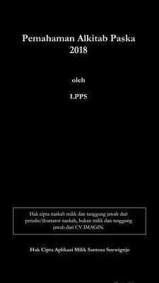 Play Pemahaman Alkitab Paska 2018 Play Pemahaman Alkitab Paska 2018