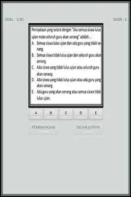Play Pembahasan Soal Ujian Nasional MATEMATIKA SMA / MA Play Pembahasan Soal Ujian Nasional MATEMATIKA SMA / MA