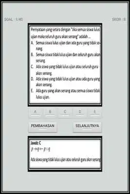 Play Pembahasan Soal Ujian Nasional MATEMATIKA SMA / MA Play Pembahasan Soal Ujian Nasional MATEMATIKA SMA / MA