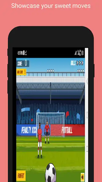 Play Penalty Kick Star as an online game Penalty Kick Star with UptoPlay