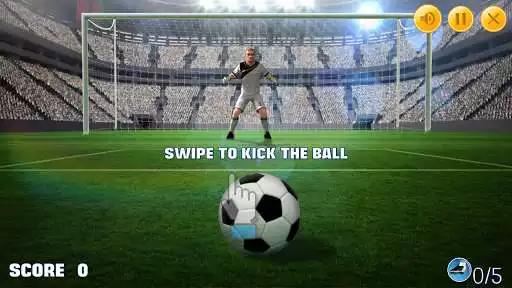 Play Penalty King - Free Football Games as an online game Penalty King - Free Football Games with UptoPlay