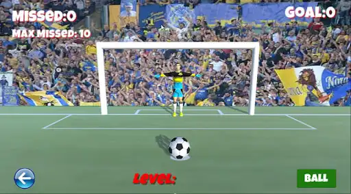 Play Penalty Shootout as an online game Penalty Shootout with UptoPlay