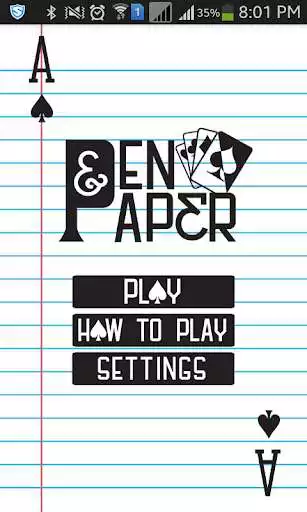 Play PenAndPaperApp for Spades