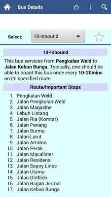 Play Penang Bus Info