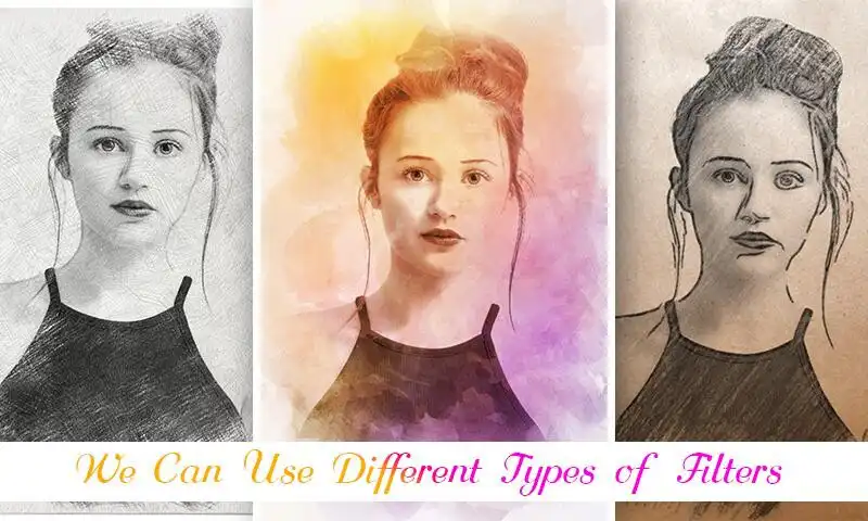 Play Pencil Sketch Art Photo Editor as an online game Pencil Sketch Art Photo Editor with UptoPlay
