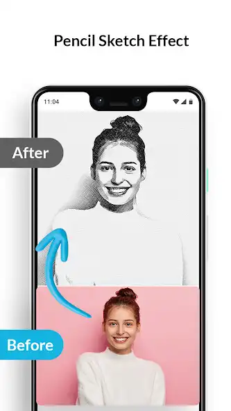 Play Pencil Sketch Photo Maker Art as an online game Pencil Sketch Photo Maker Art with UptoPlay